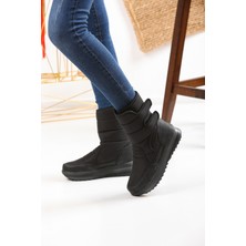 Eformoda Siyah Kadın Içi Kürklü Kar Botu 3280