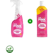 The Pink Stuff Mucizevi Banyo Köpük Temizleyici 750 ml + Mucizevi Krem 500 ml