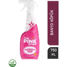 The Pink Stuff Mucizevi Banyo Köpük Temizleyici 750 ml + Mucizevi Krem 500 ml