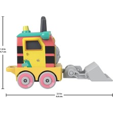 Thomas ve Arkadaşları Thomas ve Friends Küçük Tekli Tren Sür Bırak HFX89 HGR51 Sandy The Rail Speeder