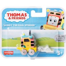 Thomas ve Arkadaşları Thomas ve Friends Küçük Tekli Tren Sür Bırak HFX89 HGR51 Sandy The Rail Speeder