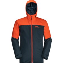 Jack Wolfskin Glaabach 3in1 Jkt M Turuncu Erkek Mont 1115291-3017