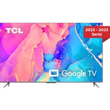 TCL 50C635G 50" 127 Ekran Uydu Alıcılı 4K Ultra HD Google Smart LED TV