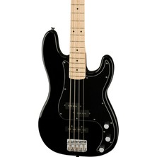 Squier Affinity Series Precision Bass PJ Akçaağaç Klavye Black Bas Gitar