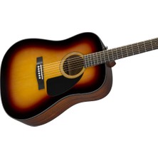 Fender CD-60 Dreadnought Ceviz Klavye Sunburst Akustik Gitar