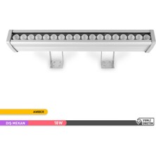 Ack 18W LED Wallwasher Amber Işık 480MM