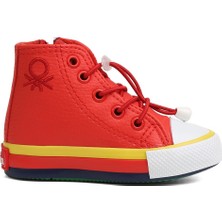 Benetton® | BN-30814- 3394 Kirmizi - Çocuk Spor Ayakkabı