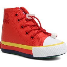 Benetton® | BN-30814- 3394 Kirmizi - Çocuk Spor Ayakkabı