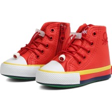 Benetton® | BN-30814- 3394 Kirmizi - Çocuk Spor Ayakkabı
