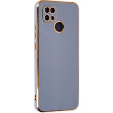 Microsonic Xiaomi Redmi 9c Kılıf Olive Plated Lavanta Grisi