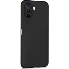 Microsonic Matte Silicone Huawei Nova Y70 Kılıf Siyah