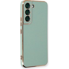 Microsonic Samsung Galaxy S21 Kılıf Olive Plated Yeşil