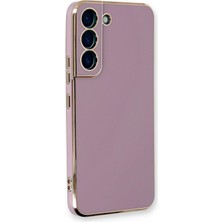 Microsonic Samsung Galaxy S21 Fe Kılıf Olive Plated Lila