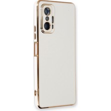 Microsonic Xiaomi Mi 11T Pro Kılıf Olive Plated Beyaz