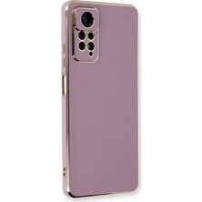 Microsonic Xiaomi Redmi Note 11 Pro 5g Kılıf Olive Plated Lila