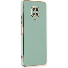 Microsonic Xiaomi Redmi Note 9s Kılıf Olive Plated Yeşil