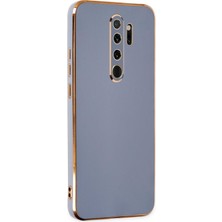 Microsonic Xiaomi Redmi Note 8 Pro Kılıf Olive Plated Lavanta Grisi