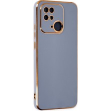 Microsonic Xiaomi Poco C40 Kılıf Olive Plated Lavanta Grisi