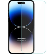 Microsonic Apple iPhone 14 Pro Tempered Glass Cam Ekran Koruyucu