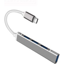 Apera Tr-94 USB C 4 In 1 Hub Type-C To 4x USB A 3.0 Port Adaptör