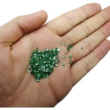 Hobizubi Cam Kırığı Zümrüt Yeşili Teneke Havyar - 100 gr Ince