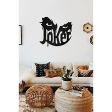 Ahwall Joker Temalı Dekoratif Ahşap Tablo