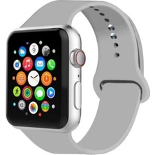 Basias Apple Watch 1.2.3.4.5.6 Nesil Uyumlu 38 / 40 / 41 mm Uyumlu Spor Silikon Kordon