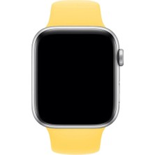 Basias Apple Watch 1.2.3.4.5.6.7. Nesil Uyumlu 42 / 44 / 45  mm Uyumlu Spor Silikon Kordon