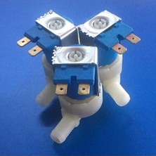BH Büyük Hidrolik 3/4" N.k. 12 V Ac / Dc 10.5 mm 90 Derece Üçlü Su Ventili Solenoid Vana