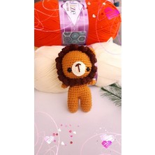 Design By Oykum Amigurumi Minik Aslan Anahtarlık
