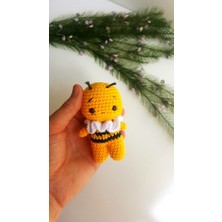 Design By Oykum Amigurumi Minik Arı Anahtarlık