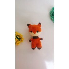 Design By Oykum Amigurumi Tilki Anahtarlık