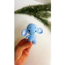 Design By Oykum Amigurumi Fil Anahtarlık