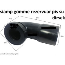 Siamp Tema Siamp Gömme Rezervuarpis Su Dirseği