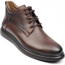 Nobel 1056 Erkek Fermuarlı Deri Bot Taba