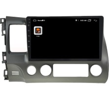 Soundstream Honda Cıvıc Fd6 Android 11 Carplay Multimedya Ekran Teyp 2GB+16GB