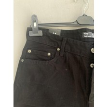 WE11 Unisex Siyah Kot Pantolon