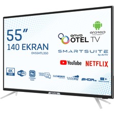 Onvo OV55HTL350 55" 140 Ekran Uydu Alıcılı 4K Ultra HD webOS Smart LED TV