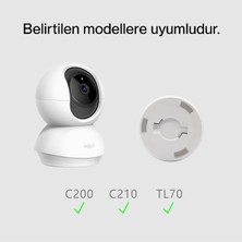 TH3D Tp-Link Tapo C200, C210, C211 ve TL70 Kamera Uyumlu Tavan Montaj Aparatı