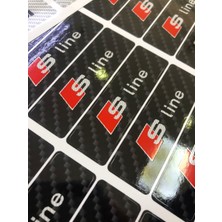 Ik Tuning Audi S Line Logolu 10 Adet Stıcker