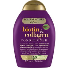 Ogx Biotin & Collagen Ince Telli Saçlar Için Hacim Veren Sülfatsız Saç Kremi 385ML