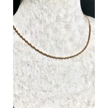 Heviss  Kadın Kolye Gold Burgu Minimal