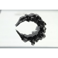 Heviss Puantiye Organze Büzgülü Taç