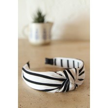 Heviss Kadın Beyaz Çizgili Taç