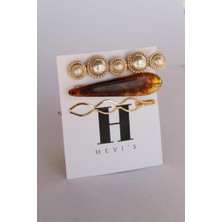 Heviss Kadın Kemik Toka Seti