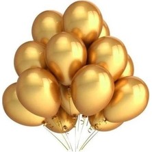 Çıtı Pıtı Store Krom Balon Gold 50 Li