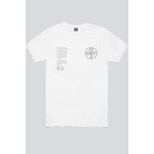 Rock&Roll Dairede Off Beyaz Kısa Kollu Kadın T-Shirt