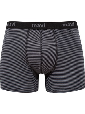 Mavi Erkek Baskılı Gri Boxer 0910434-32174