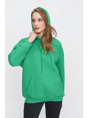 Tena Moda Erkek Bej Tek Cep Ekose Oversize Gömlek