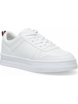 U.S. Polo Assn. Surı Beyaz Renk Kadın Sneaker Spor Ayakkabı